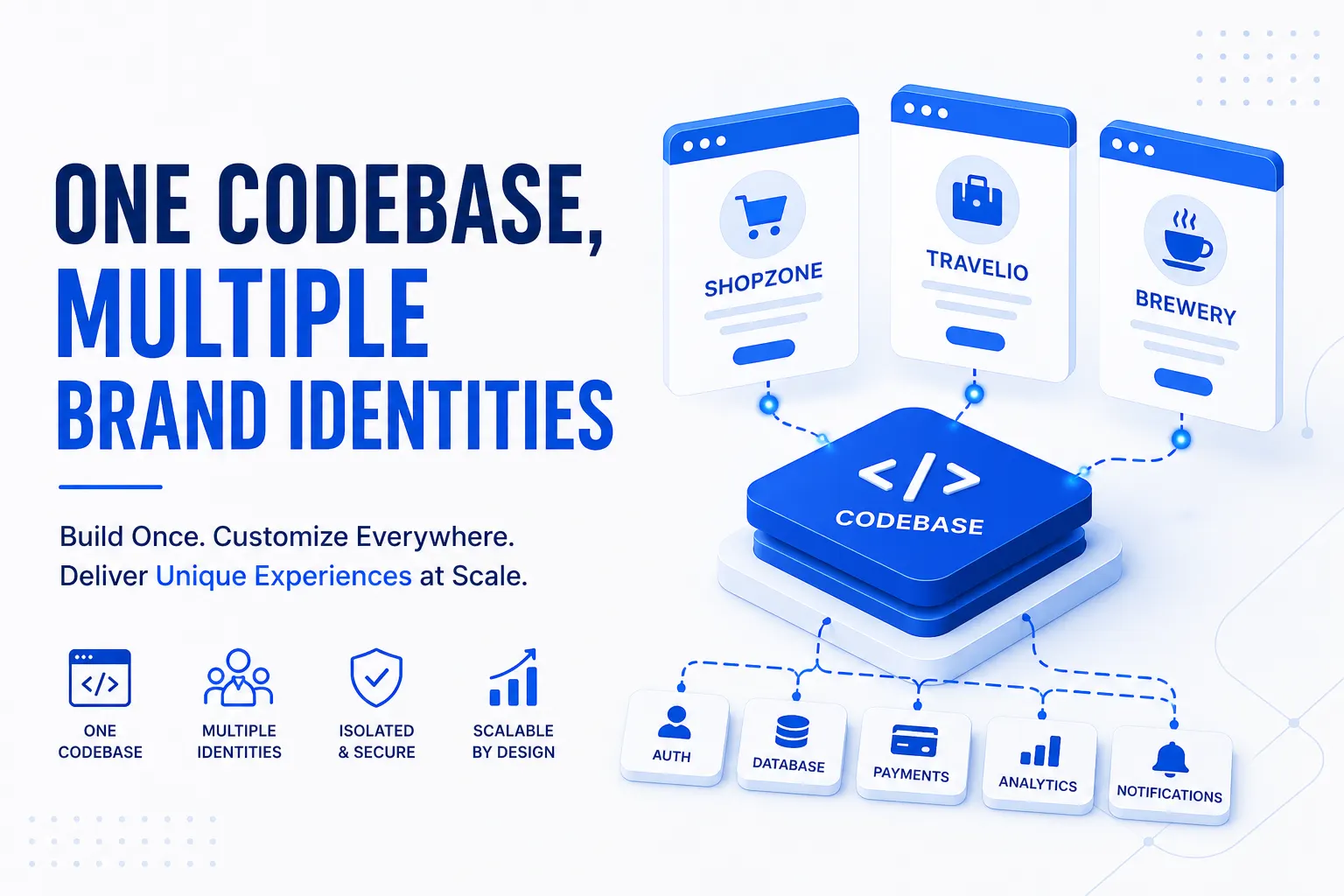 One Codebase, Multiple Brand Identities: Build-Time Multi-Tenant Architecture in Next.js