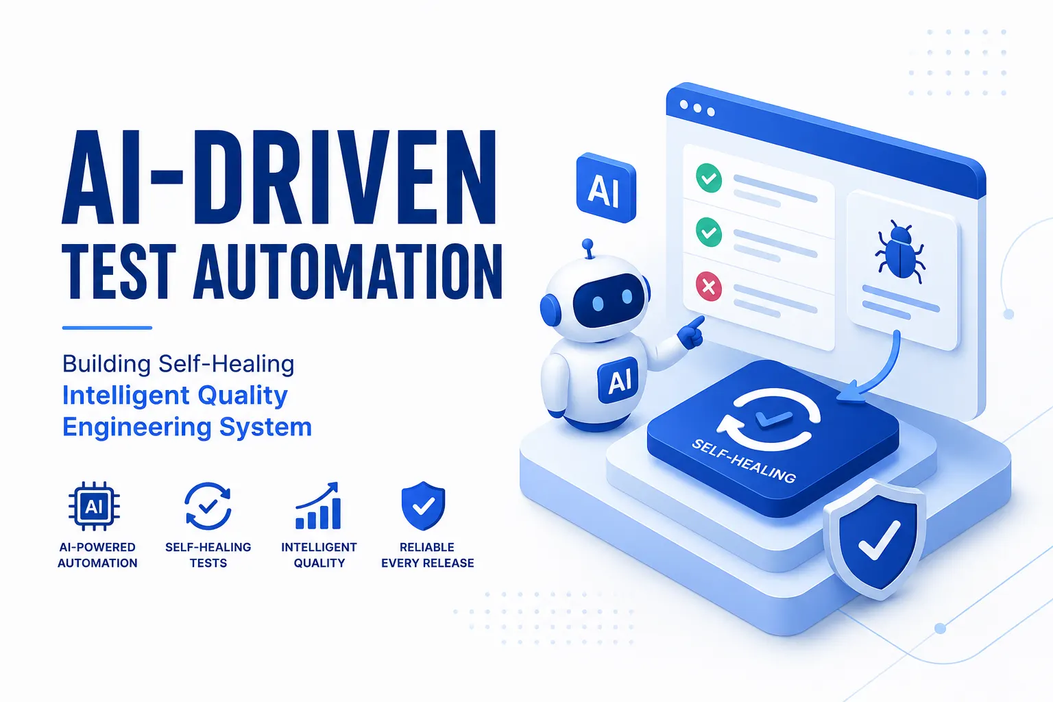 AI-Driven Test Automation: Building Self-Healing, Intelligent Quality Engineering Systems