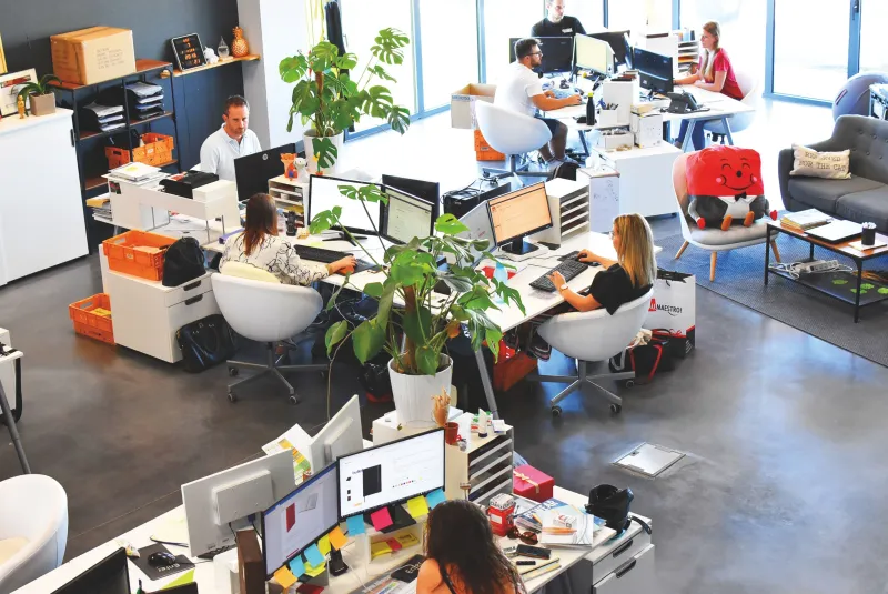 Office workspace